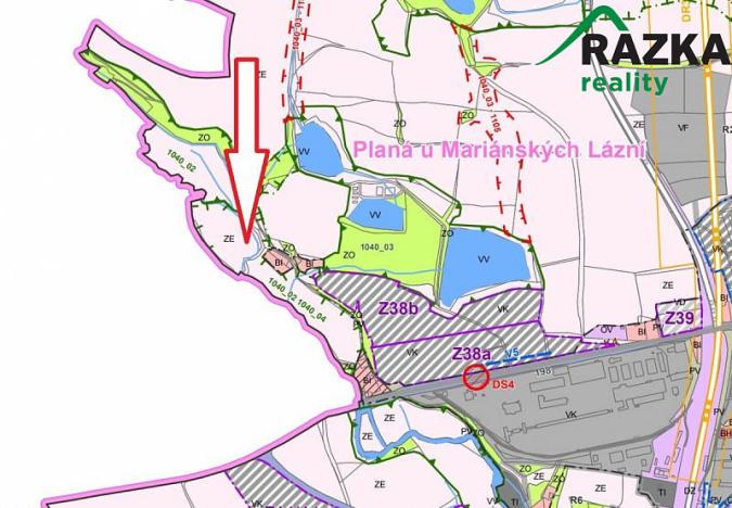 Prodej pole, Planá, 119477 m2