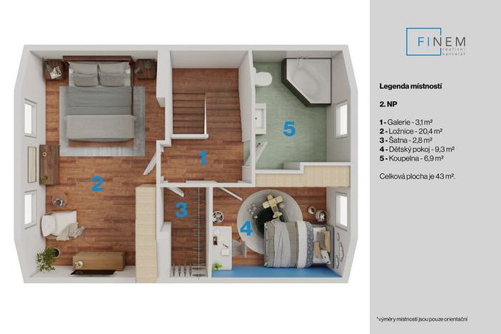 Prodej rodinného domu, Nová Ves - Staré Ouholice, 108 m2