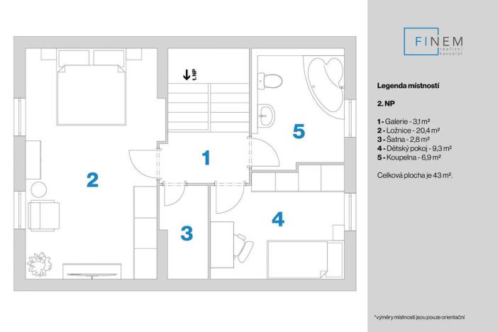 Prodej rodinného domu, Nová Ves - Staré Ouholice, 108 m2
