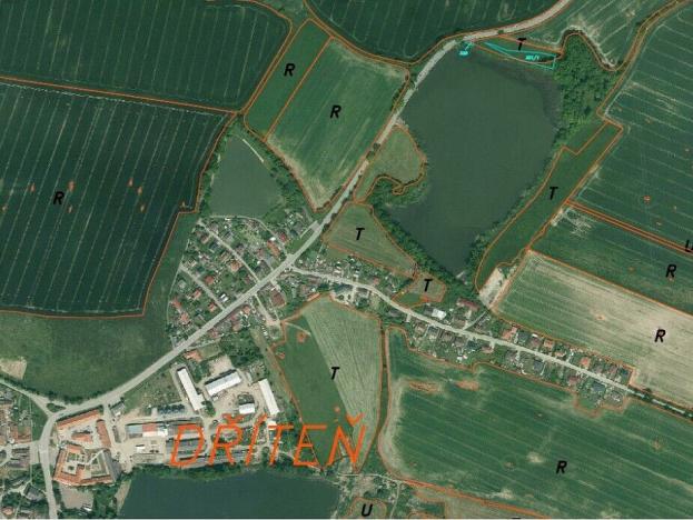 Prodej pole, Dříteň, 1815 m2