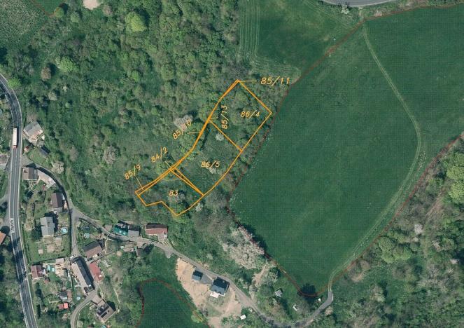 Prodej pozemku, Děčín - Děčín XXVII-Březiny, 4431 m2