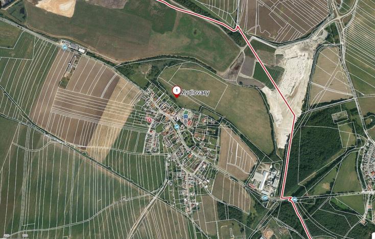 Prodej pozemku, Mydlovary, 15915 m2