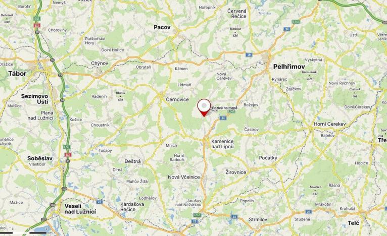 Prodej pole, Kamenice nad Lipou, U Nádraží, 2395 m2