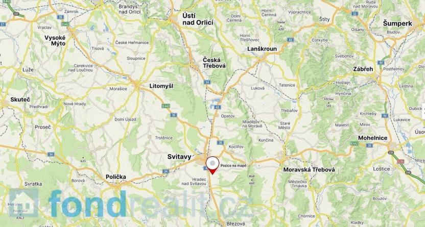 Prodej pozemku, Hradec nad Svitavou, 683 m2