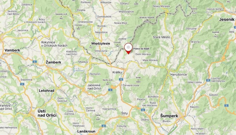 Prodej pozemku, Králíky - Horní Lipka, 18004 m2