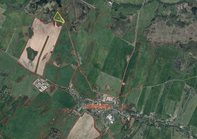Prodej pole, Verneřice, 22839 m2