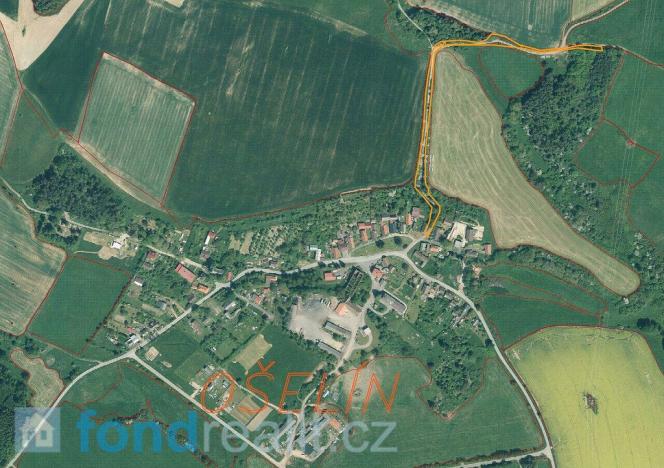 Prodej pozemku, Ošelín, 5704 m2