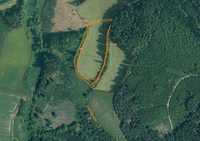 Prodej pole, Chlistov, 4212 m2