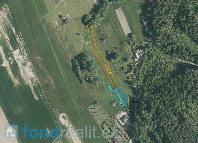 Prodej pozemku, Besednice, 1590 m2