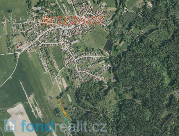 Prodej pozemku, Besednice, 1590 m2