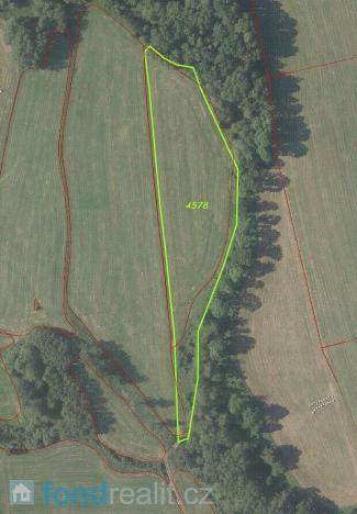 Prodej pole, Staré Křečany, 50580 m2