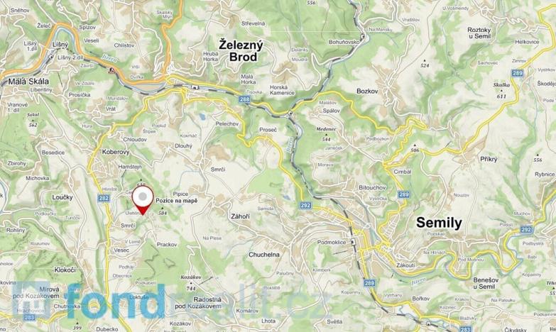 Prodej pole, Mírová pod Kozákovem, 20044 m2