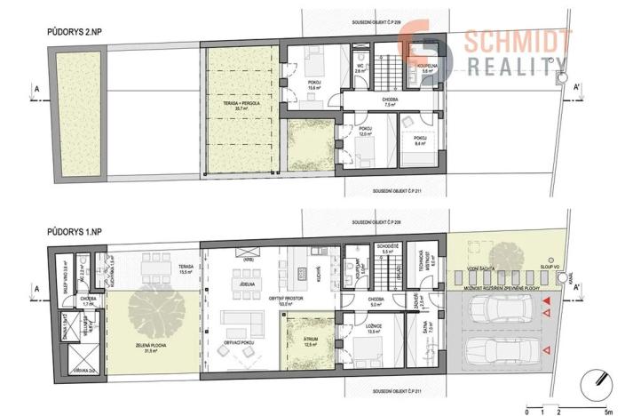 Prodej pozemku pro bydlení, Bořetice, 211 m2