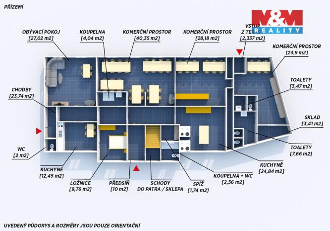 Prodej restaurace, Zvíkovec, 275 m2