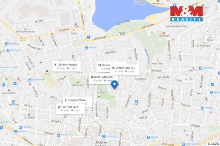 Prodej bytu 2+1, Jablonec nad Nisou, Saskova, 54 m2