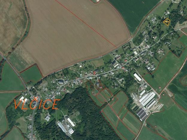 Dražba louky, Vlčice, 1387 m2