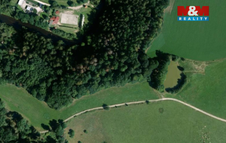 Prodej lesa, Římov - Branišovice, 9271 m2