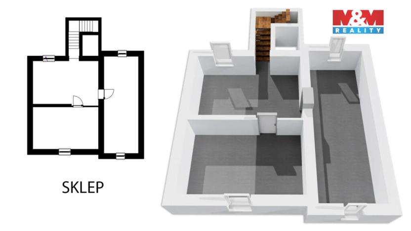 Prodej rodinného domu, Lochovice, 180 m2