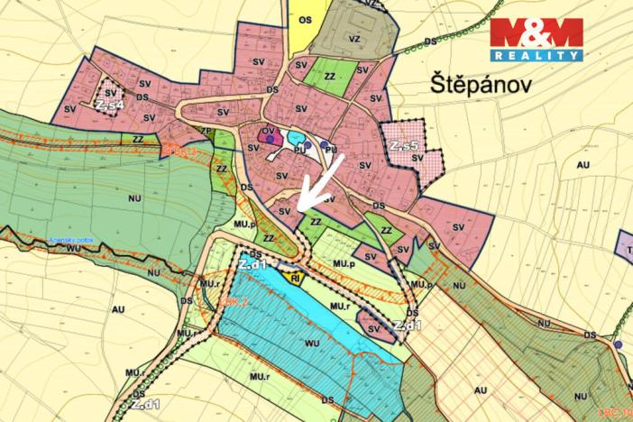 Prodej pozemku pro bydlení, Skuteč - Štěpánov, 608 m2