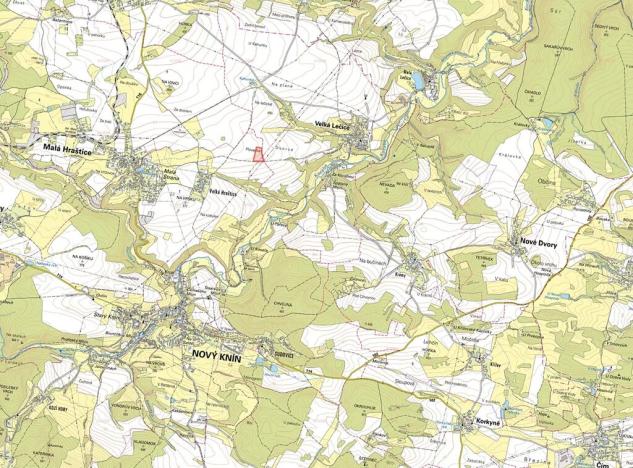 Prodej podílu pole, Malá Hraštice, 10521 m2