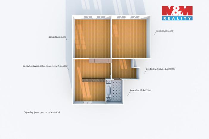 Prodej bytu 3+kk, Klatovy, Vídeňská, 100 m2