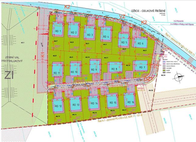 Prodej pozemku, Úžice, 600 m2