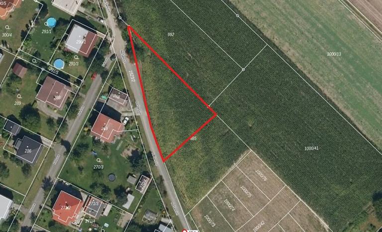 Prodej pozemku pro bydlení, Ostrava, 1164 m2