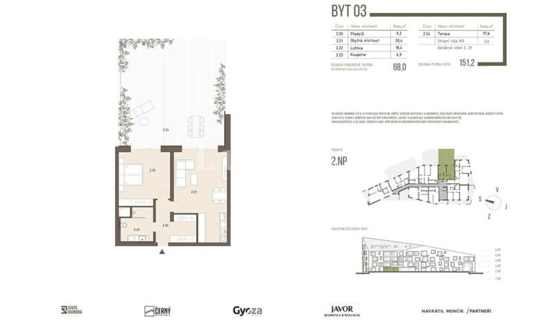 Prodej bytu 2+kk, Železná Ruda, 63 m2