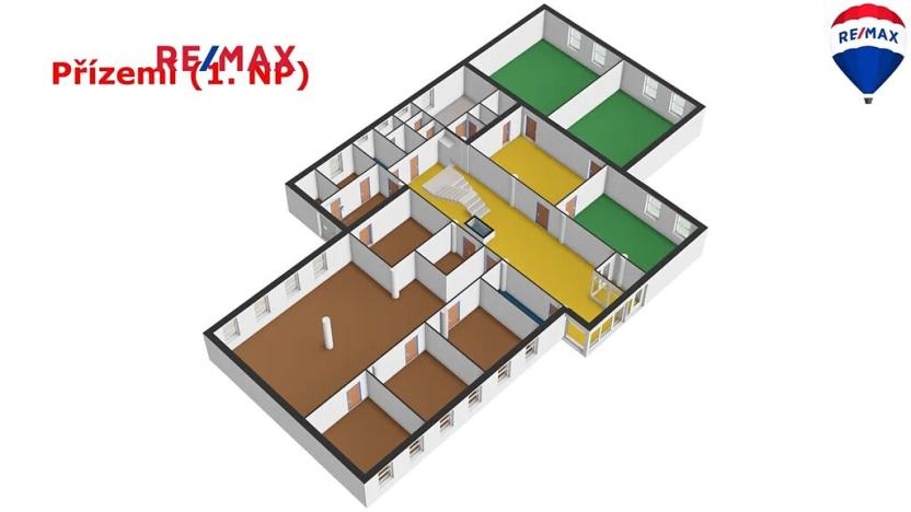 Prodej kanceláře, Česká Lípa, Vachkova, 826 m2