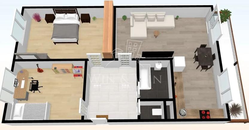 Pronájem bytu 3+kk, Praha - Krč, Zálesí, 73 m2