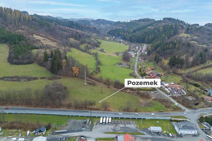 Prodej komerčního pozemku, Vsetín, 1164 m2