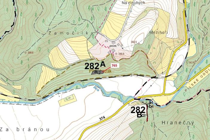 Dražba lesa, Lhota Rapotina, 1793 m2