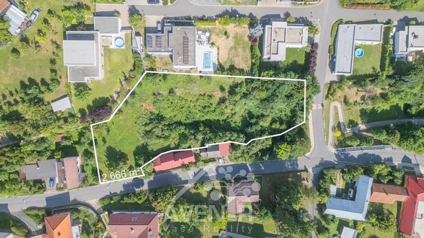 Prodej pozemku pro bydlení, Zlín, 2666 m2