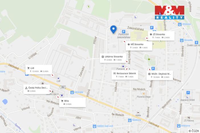 Pronájem bytu 2+1, Česká Lípa, Heroutova, 59 m2