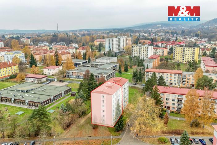 Pronájem bytu 1+kk, Mariánské Lázně - Úšovice, Tepelská, 20 m2