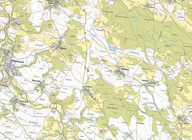 Prodej pole, Třebíč, 6417 m2