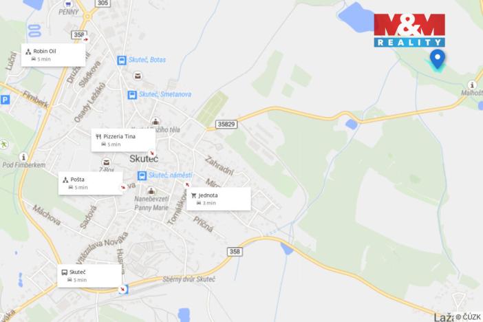 Prodej louky, Skuteč, 3101 m2