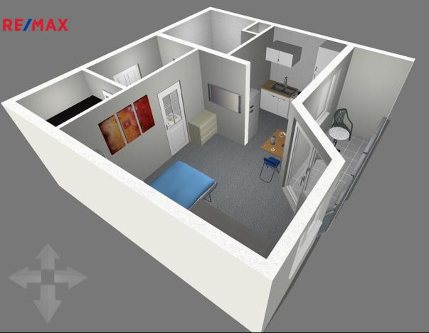 Pronájem bytu 1+1, Ostrava - Bělský Les, Horní, 35 m2