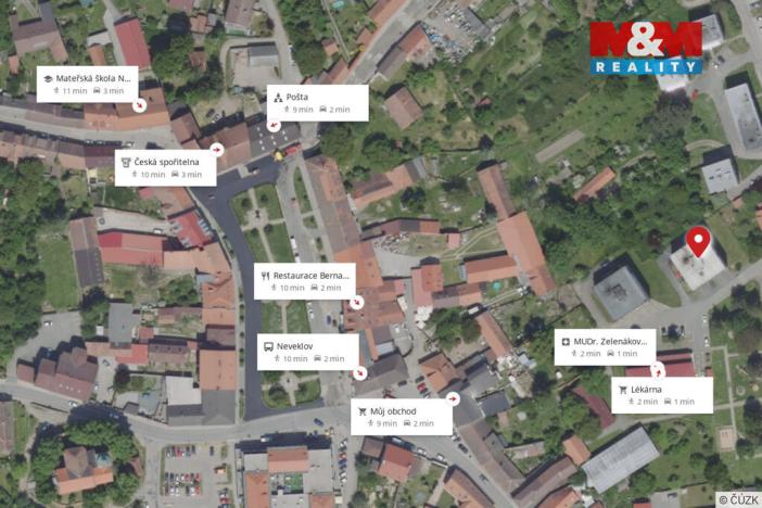 Prodej bytu 3+1, Neveklov, Rákosníkova, 68 m2