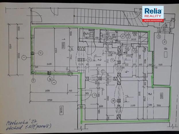 Pronájem obchodního prostoru, Liberec, Moskevská, 54 m2