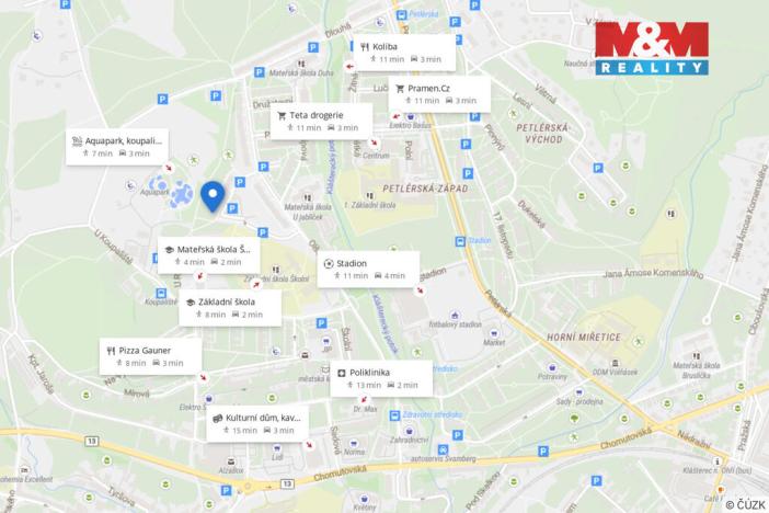 Prodej bytu 4+1, Klášterec nad Ohří, Topolová, 75 m2