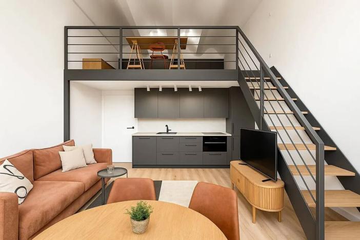 Pronájem bytu 2+kk, Praha - Vršovice, Kubánské náměstí, 55 m2