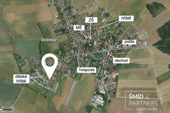 Prodej pozemku pro bydlení, Krakovany, 752 m2