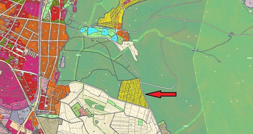 Prodej zahrady, Písek, 709 m2