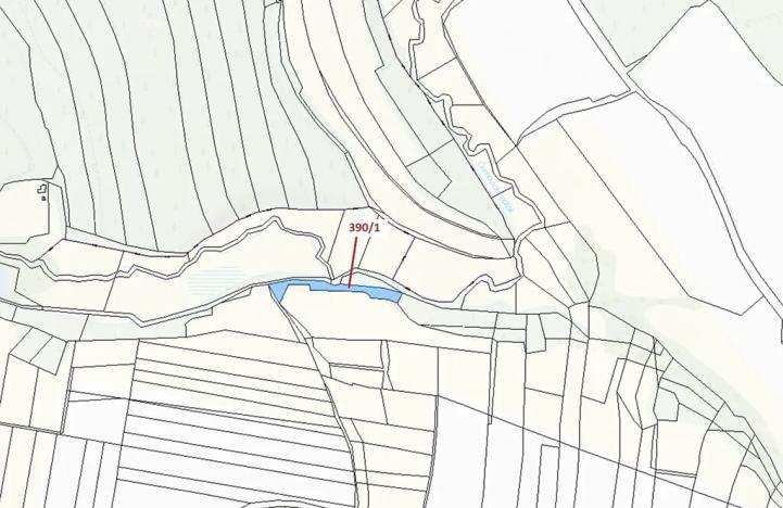 Dražba pozemku, Psárov, 2190 m2