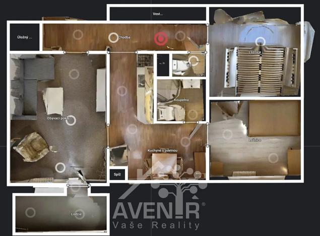 Pronájem bytu 3+1, Zlín, Svat. Čecha, 65 m2