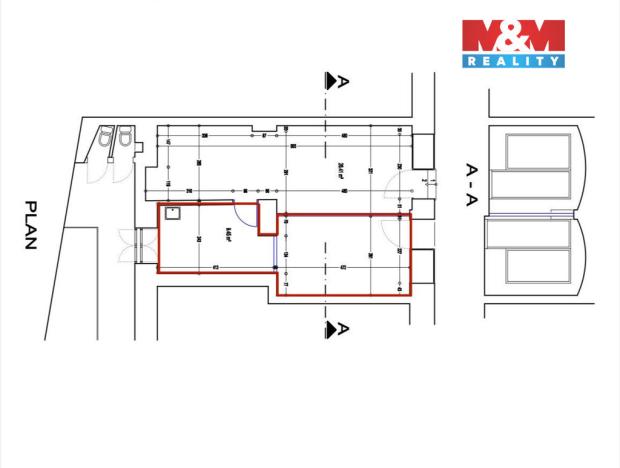 Pronájem obchodního prostoru, Praha - Vinohrady, Francouzská, 29 m2