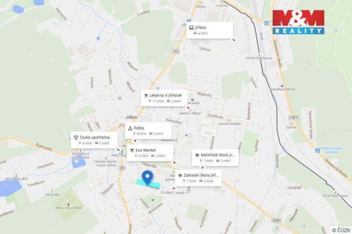 Prodej komerčního pozemku, Jiříkov, 4313 m2