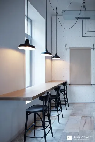 Prodej restaurace, Praha - Karlín, Březinova, 87 m2