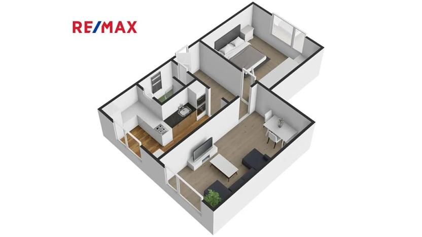 Prodej bytu 2+1, Plzeň, Komenského, 60 m2